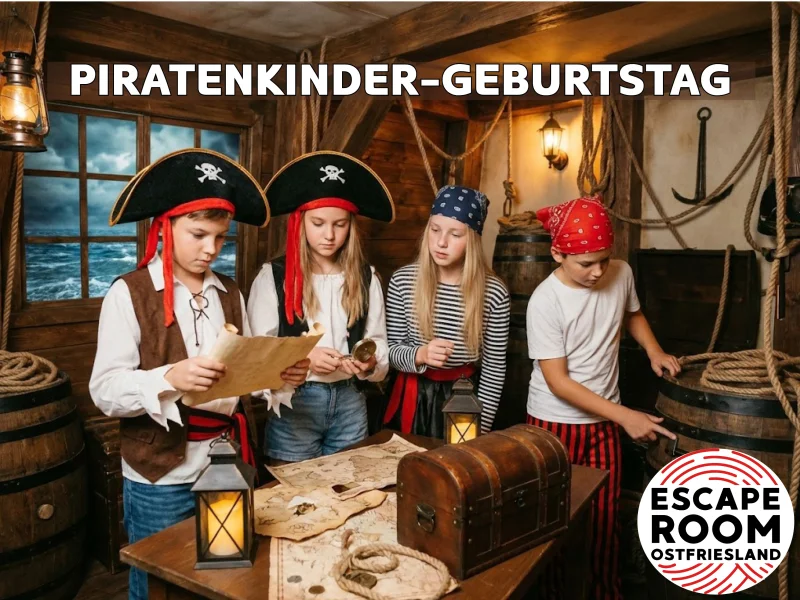 Aurich Piraten Kindergeburtstag - Indoor Escape Room