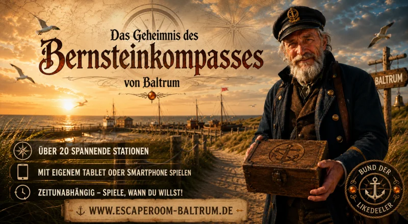 Das Geheimnis des Bernsteinkompasses von Baltrum - Outdoor