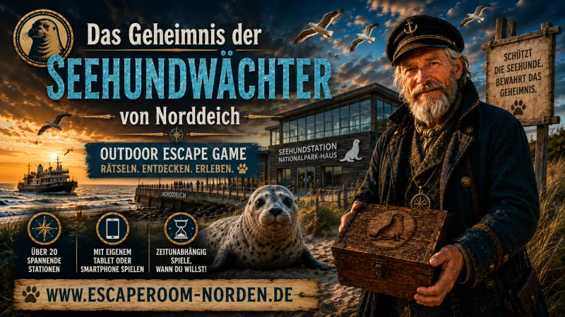 Het Geheim van de Zeehondbewakers van Norddeich - Buiten