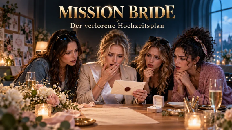 Mission Bride - Der verlorene Hochzeitsplan - virtuell JGA